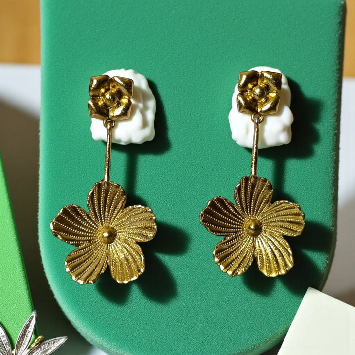 Aadarshini Gold Plated Earrings