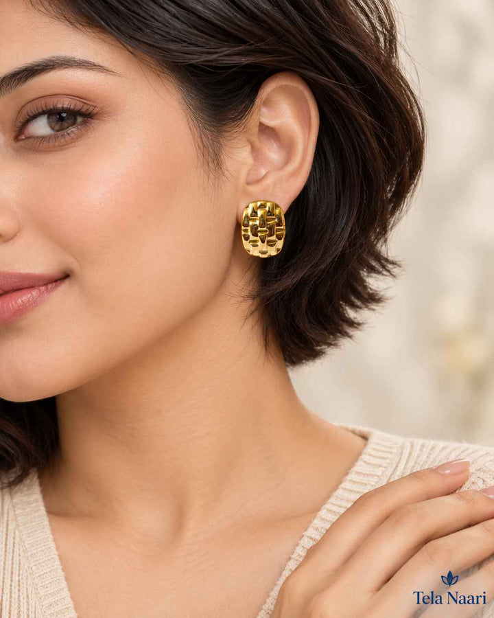 Anti-Tarnish Nina Stud Earrings