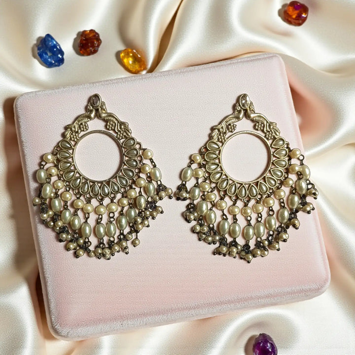 Classic Ipsa Silver Plated Earrings