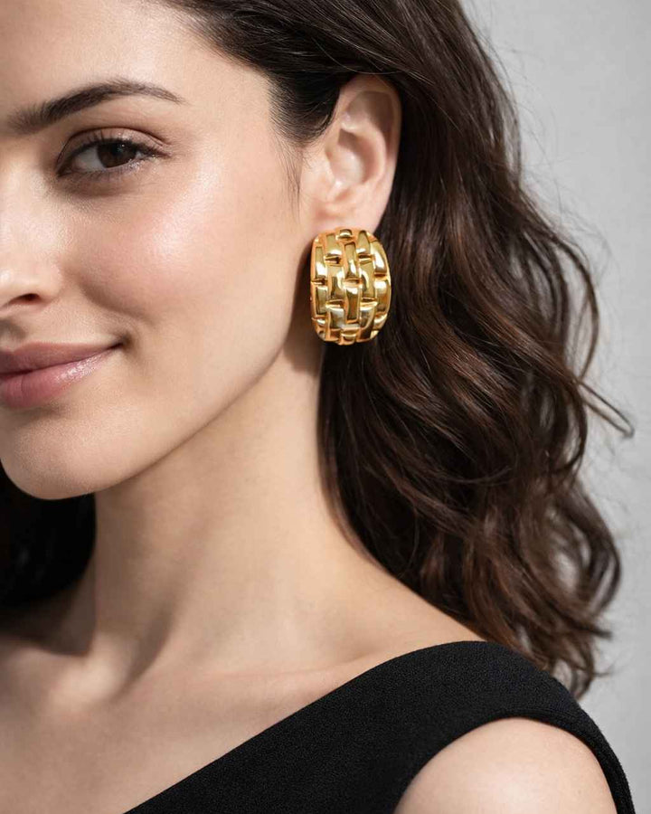 Anti-Tarnish Nina Stud Earrings