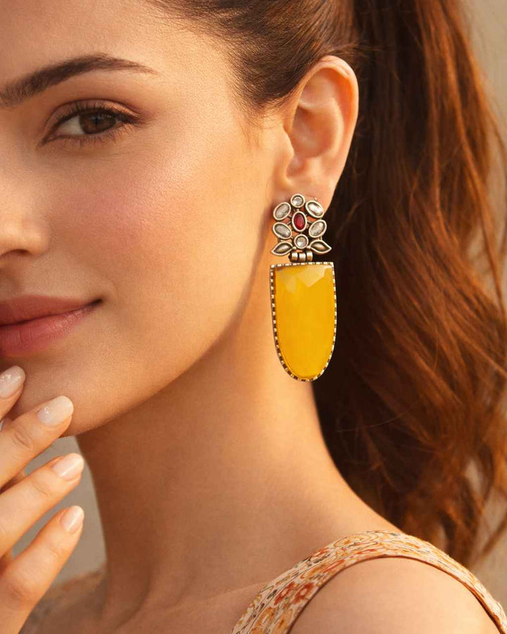 Idai Silver-Plated Earrings