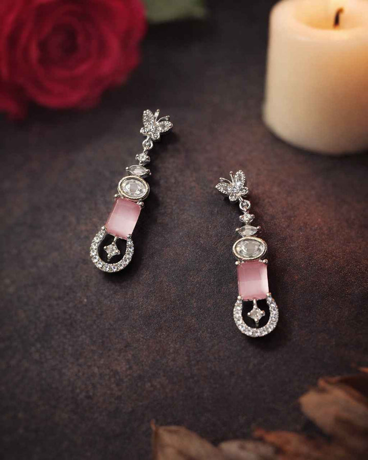 American Diamond Zirconia Layered Necklace Set Camila