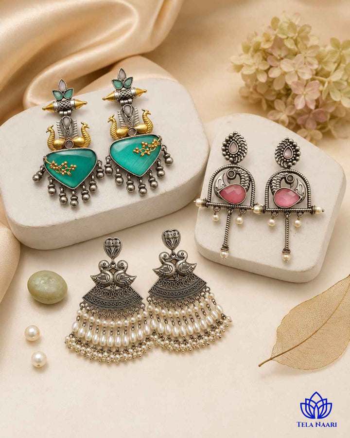 Lily Festive Hamper – Premium Box With 3 Pairs Of Earrings