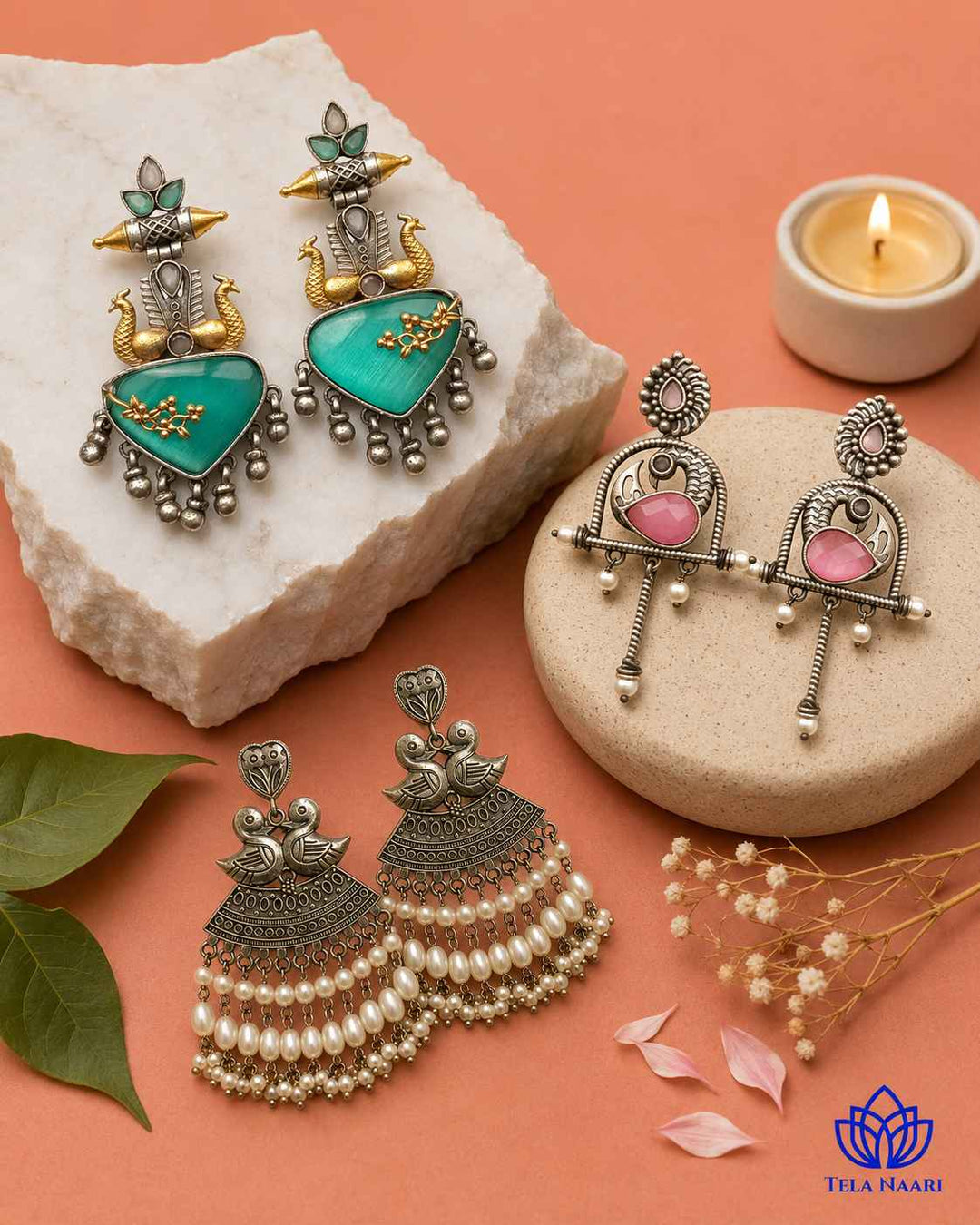 Lily Festive Hamper – Premium Box With 3 Pairs Of Earrings