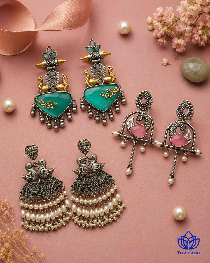 Lily Festive Hamper – Premium Box With 3 Pairs Of Earrings