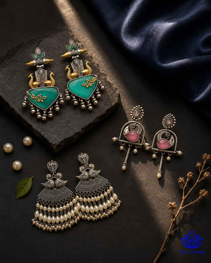 Lily Festive Hamper – Premium Box With 3 Pairs Of Earrings