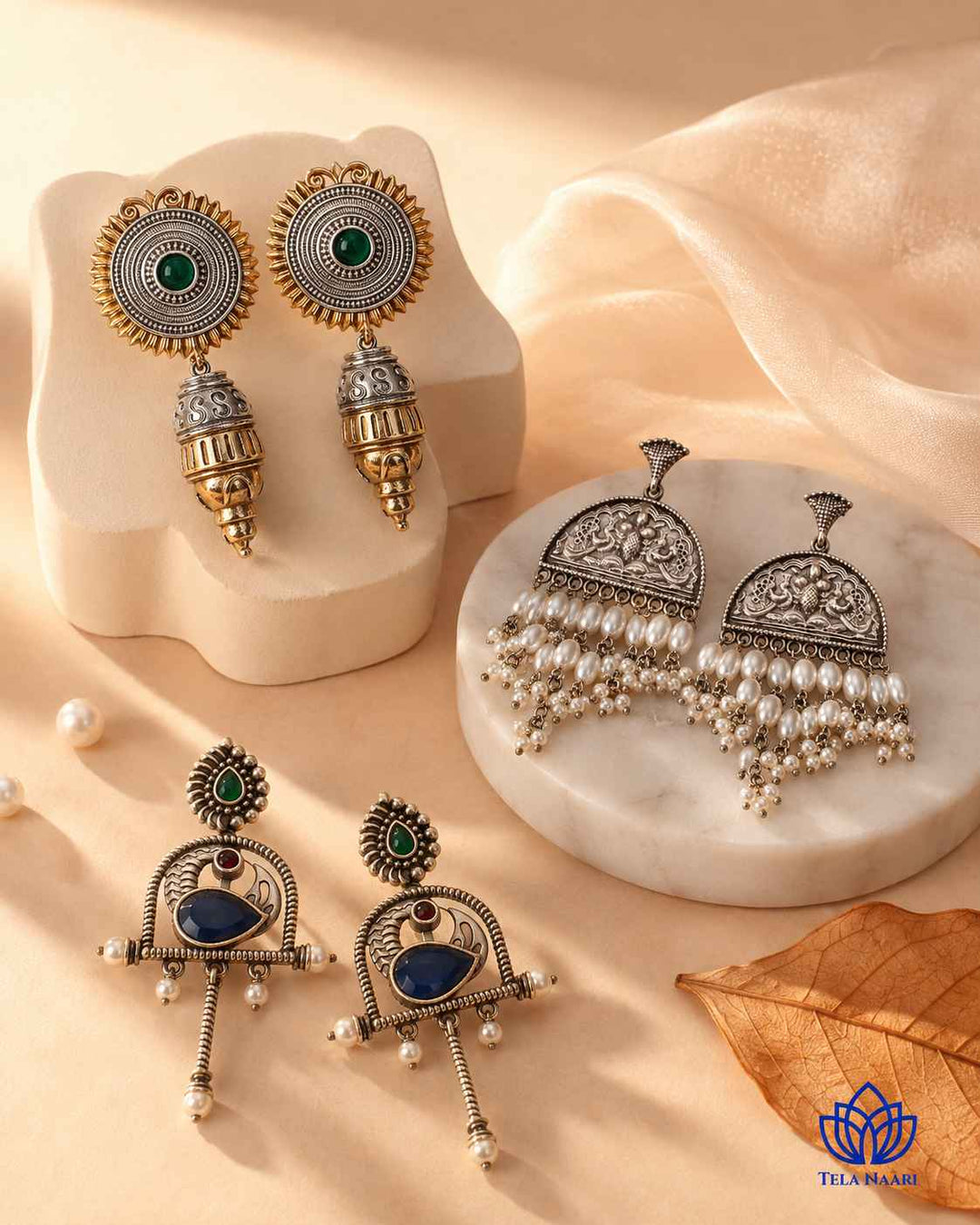 Eliana Festive Hamper – Premium Box With 3 Pairs Of Earrings