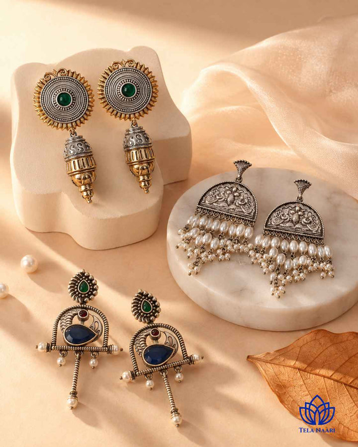 Eliana Festive Hamper – Premium Box With 3 Pairs Of Earrings
