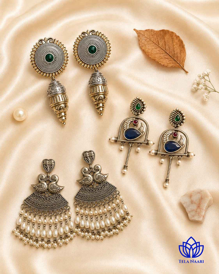 Belladona Festive Hamper – Premium Box With 3 Pairs Of Earrings