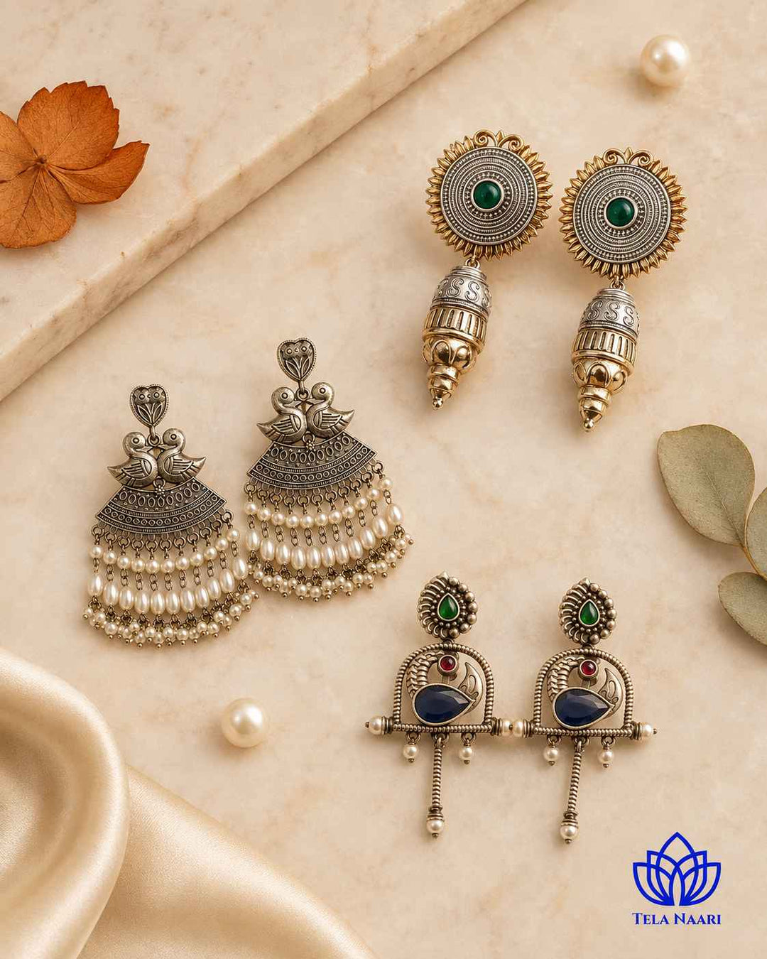 Belladona Festive Hamper – Premium Box With 3 Pairs Of Earrings