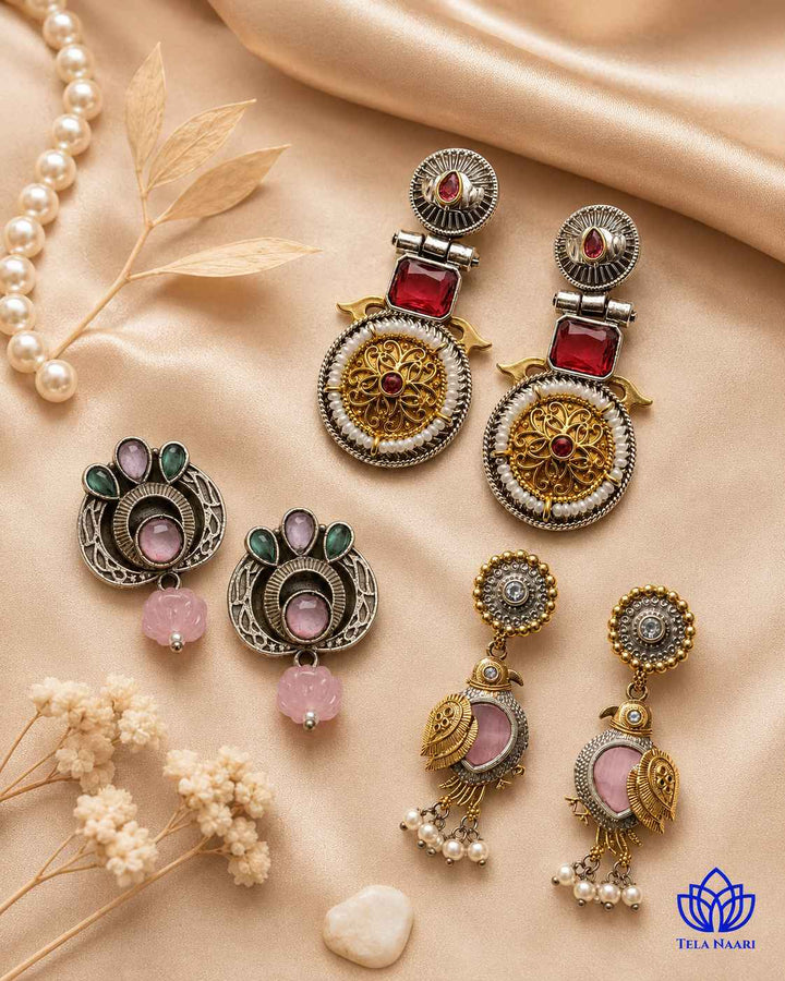 Alara Festive Hamper – Premium Box With 3 Pairs Of Earrings