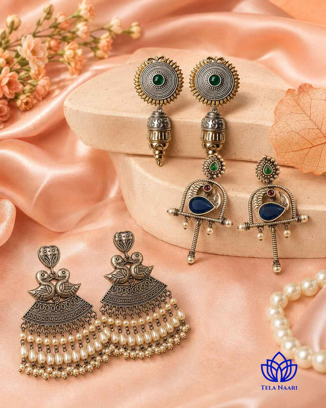Belladona Festive Hamper – Premium Box With 3 Pairs Of Earrings