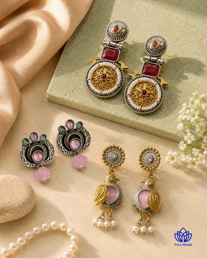 Alara Festive Hamper – Premium Box With 3 Pairs Of Earrings