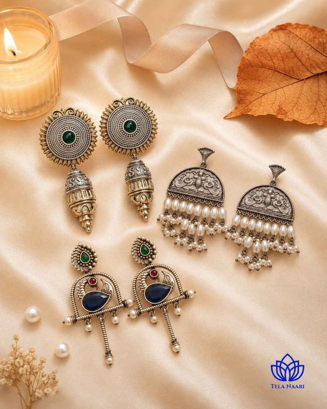 Eliana Festive Hamper – Premium Box With 3 Pairs Of Earrings