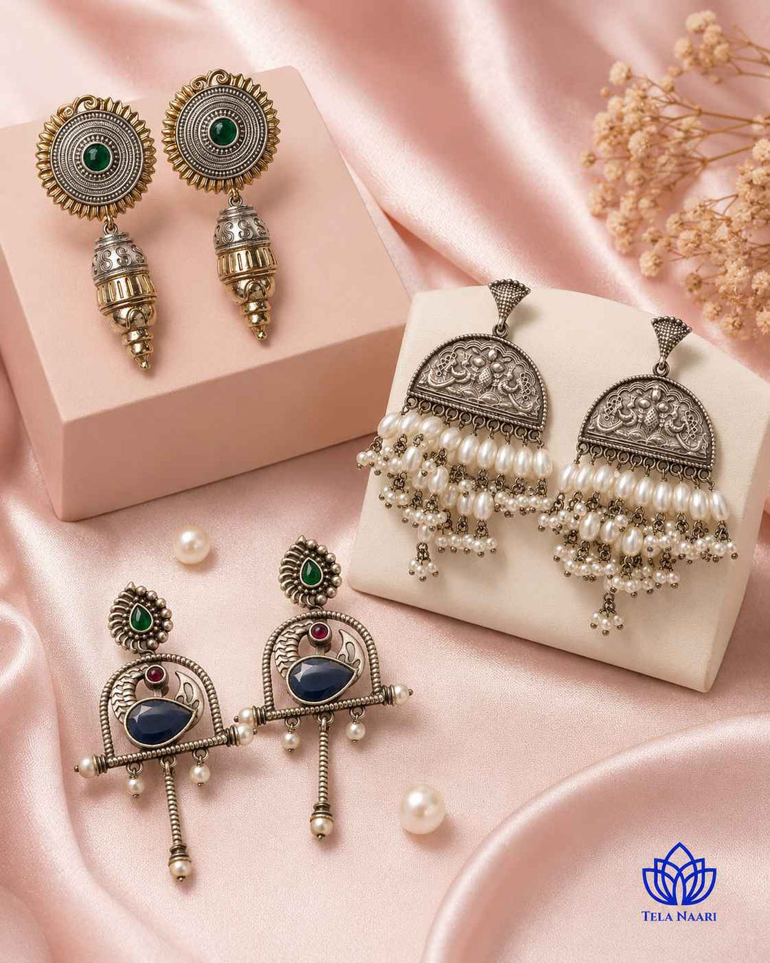 Eliana Festive Hamper – Premium Box With 3 Pairs Of Earrings