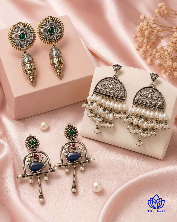 Eliana Festive Hamper – Premium Box With 3 Pairs Of Earrings