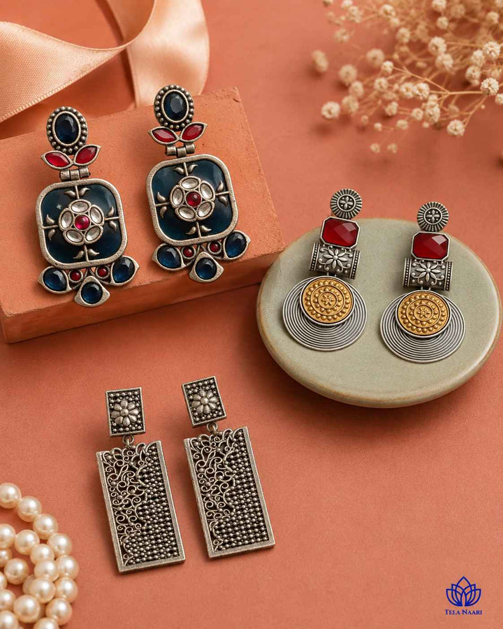 Meadow Hamper – Premium Box With 3 Pairs Of Earrings