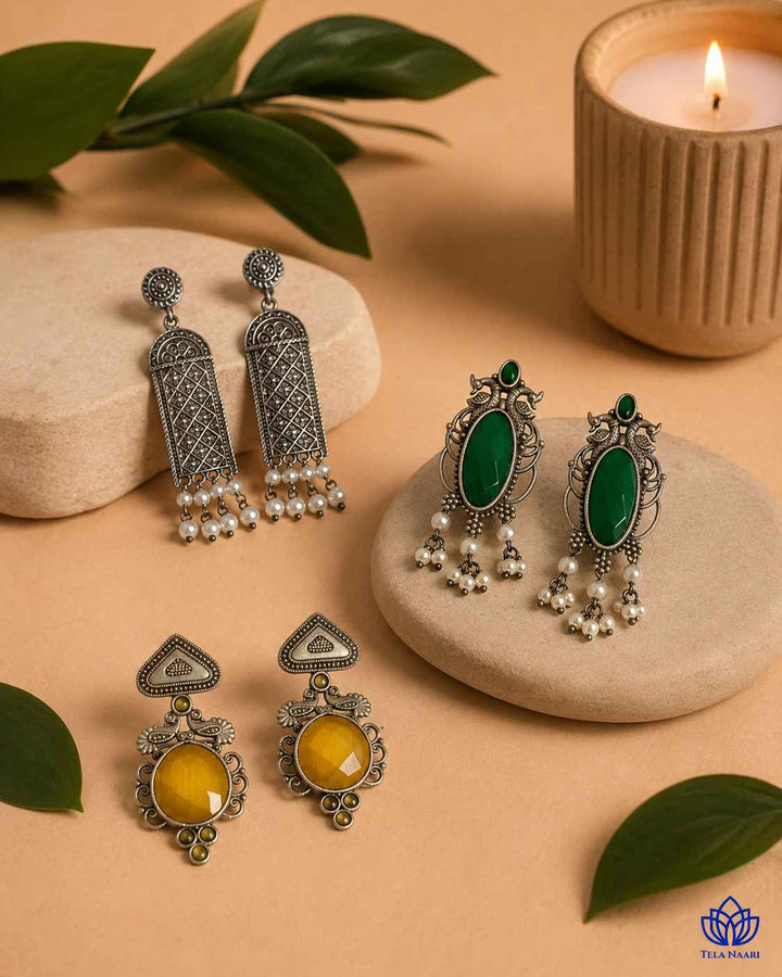 Cynthia Festive Hamper – 3 Pairs Of Earrings