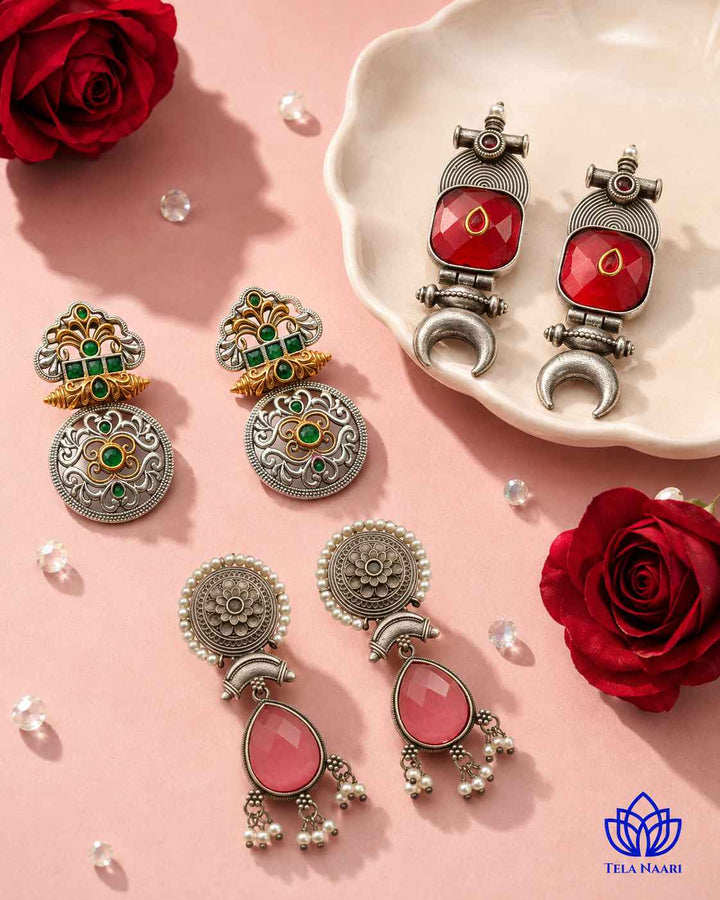 Fern Festive Hamper – 3 Pairs Of Earrings