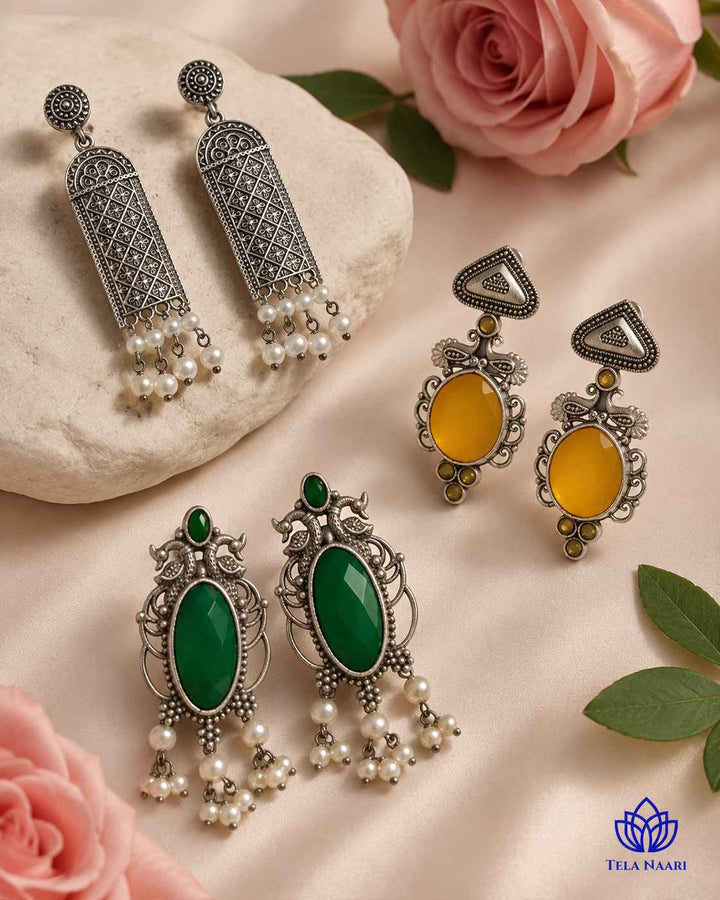 Cynthia Festive Hamper – 3 Pairs Of Earrings