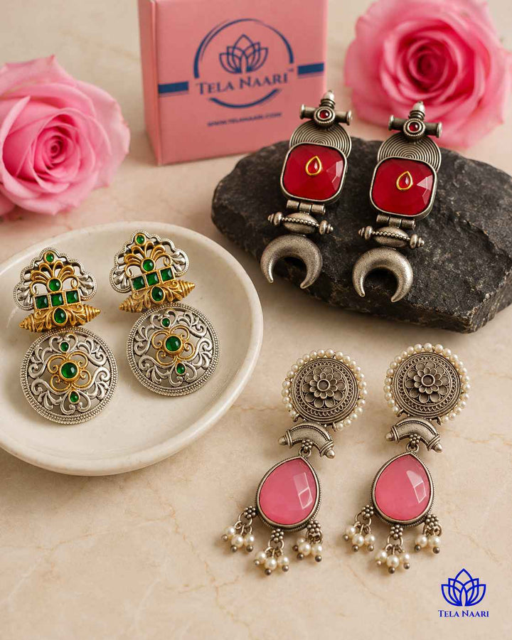 Fern Festive Hamper – 3 Pairs Of Earrings