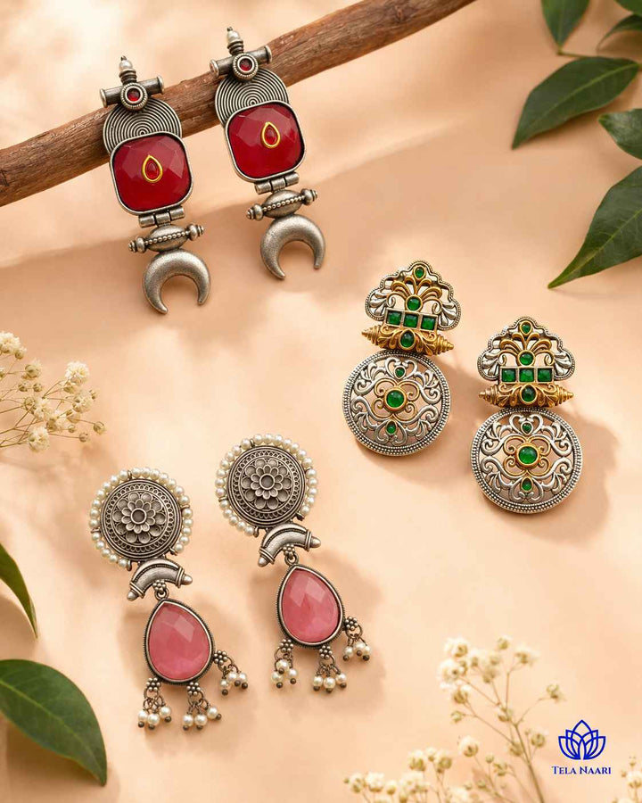Fern Festive Hamper – 3 Pairs Of Earrings