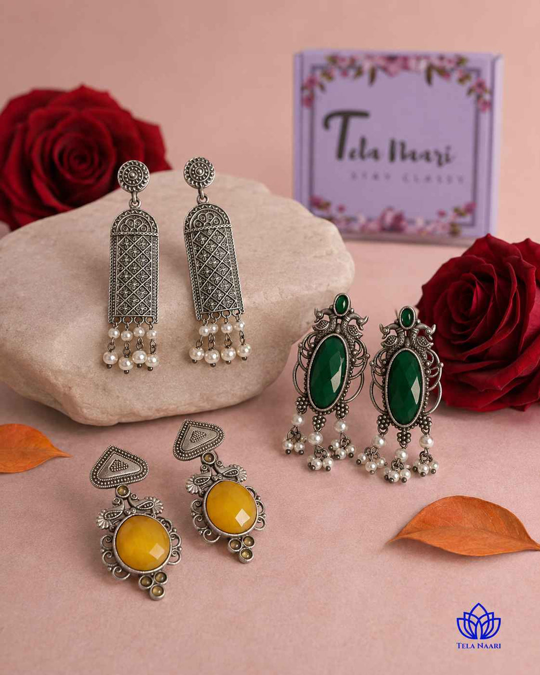 Cynthia Festive Hamper – 3 Pairs Of Earrings