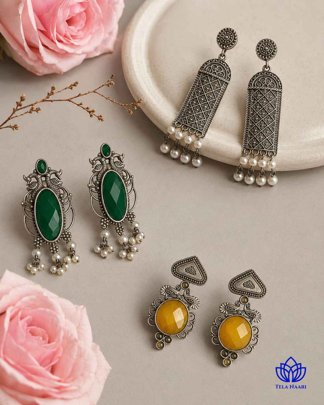 Cynthia Festive Hamper – 3 Pairs Of Earrings