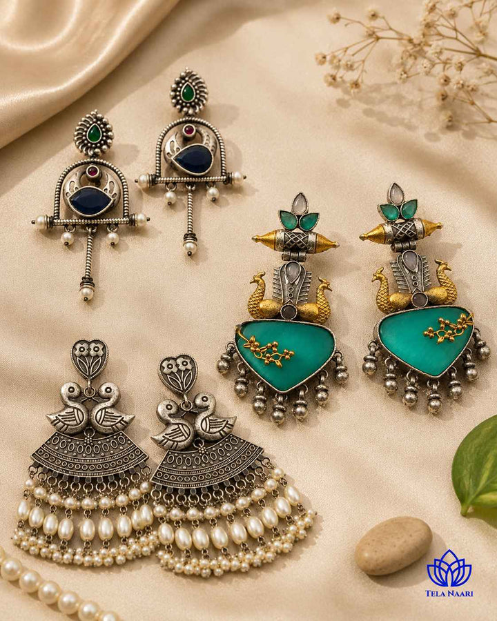 Emiko Festive Hamper – Premium Box With 3 Pairs Of Earrings