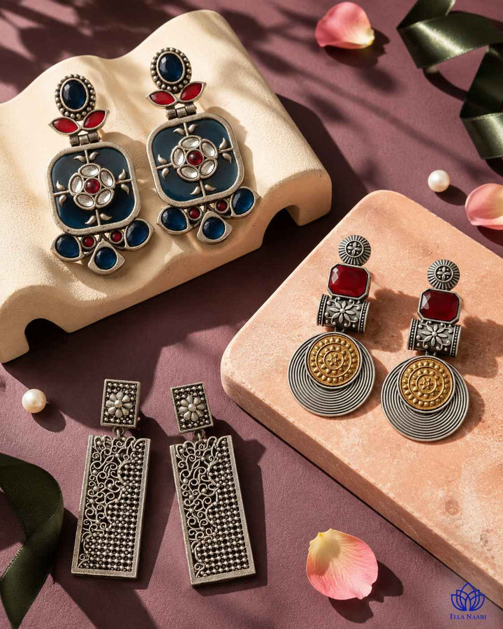 Meadow Hamper – Premium Box With 3 Pairs Of Earrings