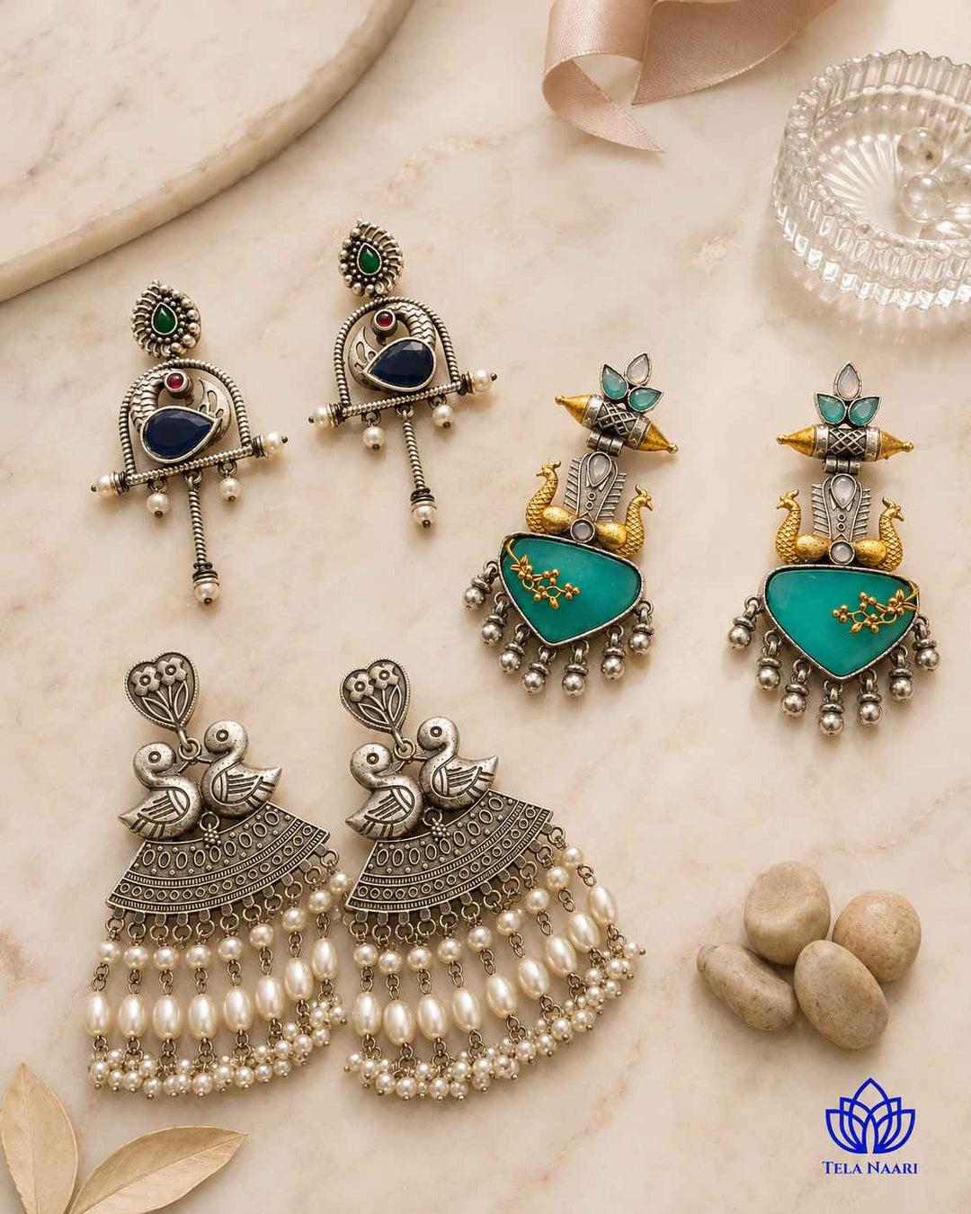 Emiko Festive Hamper – Premium Box With 3 Pairs Of Earrings
