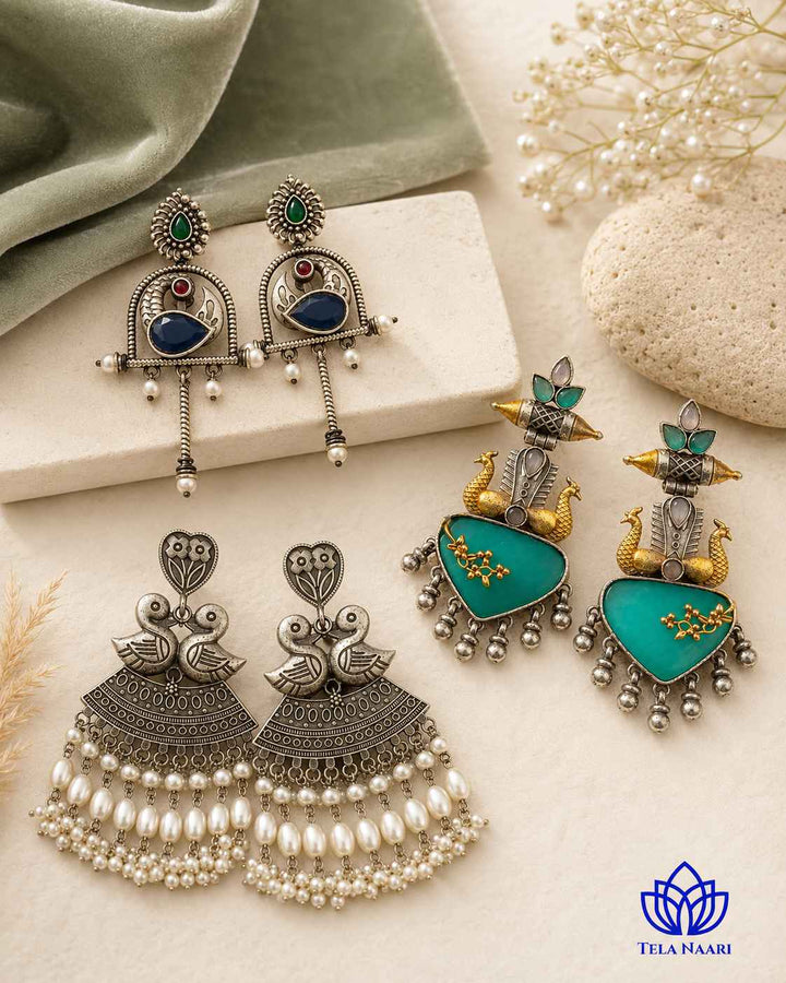 Emiko Festive Hamper – Premium Box With 3 Pairs Of Earrings