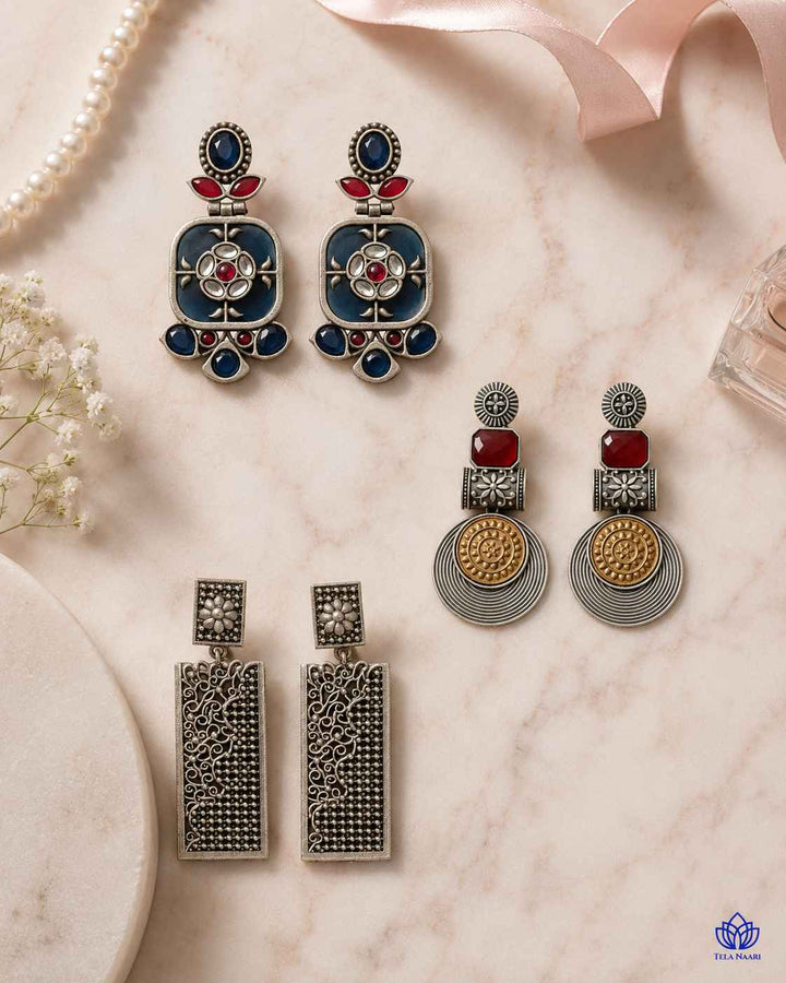 Meadow Hamper – Premium Box With 3 Pairs Of Earrings