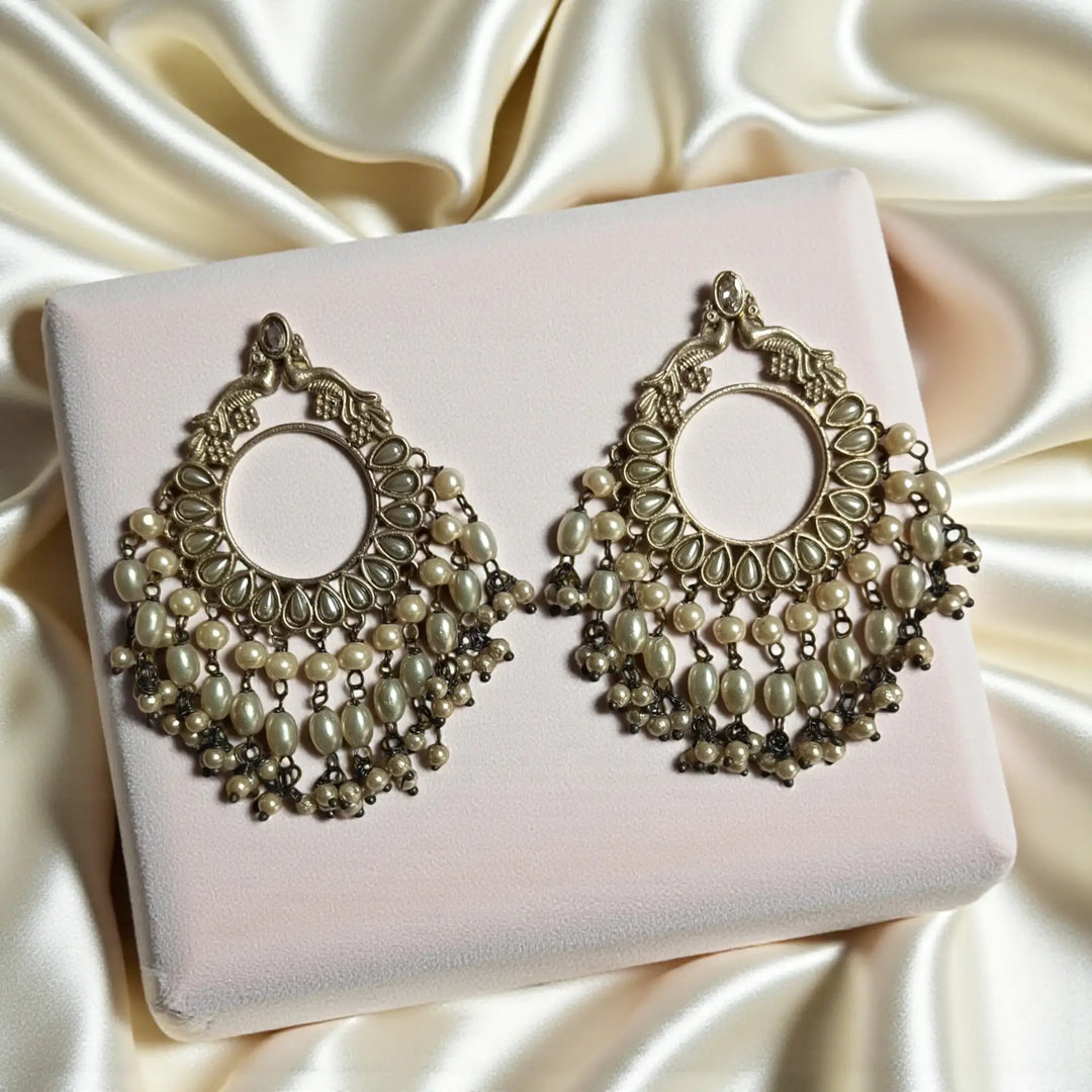 Classic Ipsa Silver Plated Earrings