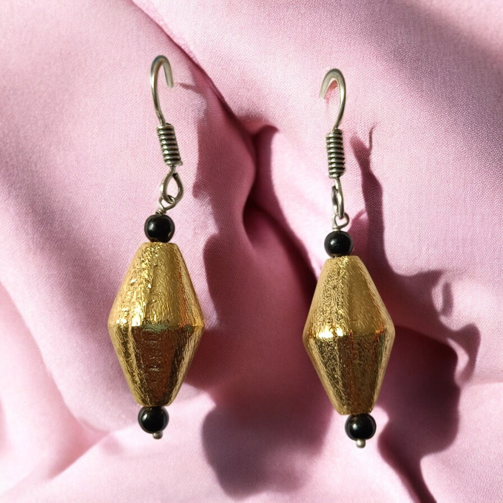 Telanaari Apsara Dual Tone Silver Plated Necklace Set - TelaNaari