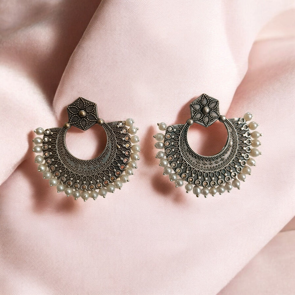 Telanaari Havi Silver-Plated Earrings - TelaNaari