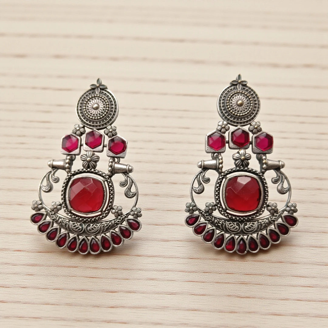 Carry Silver-Plated Earrings