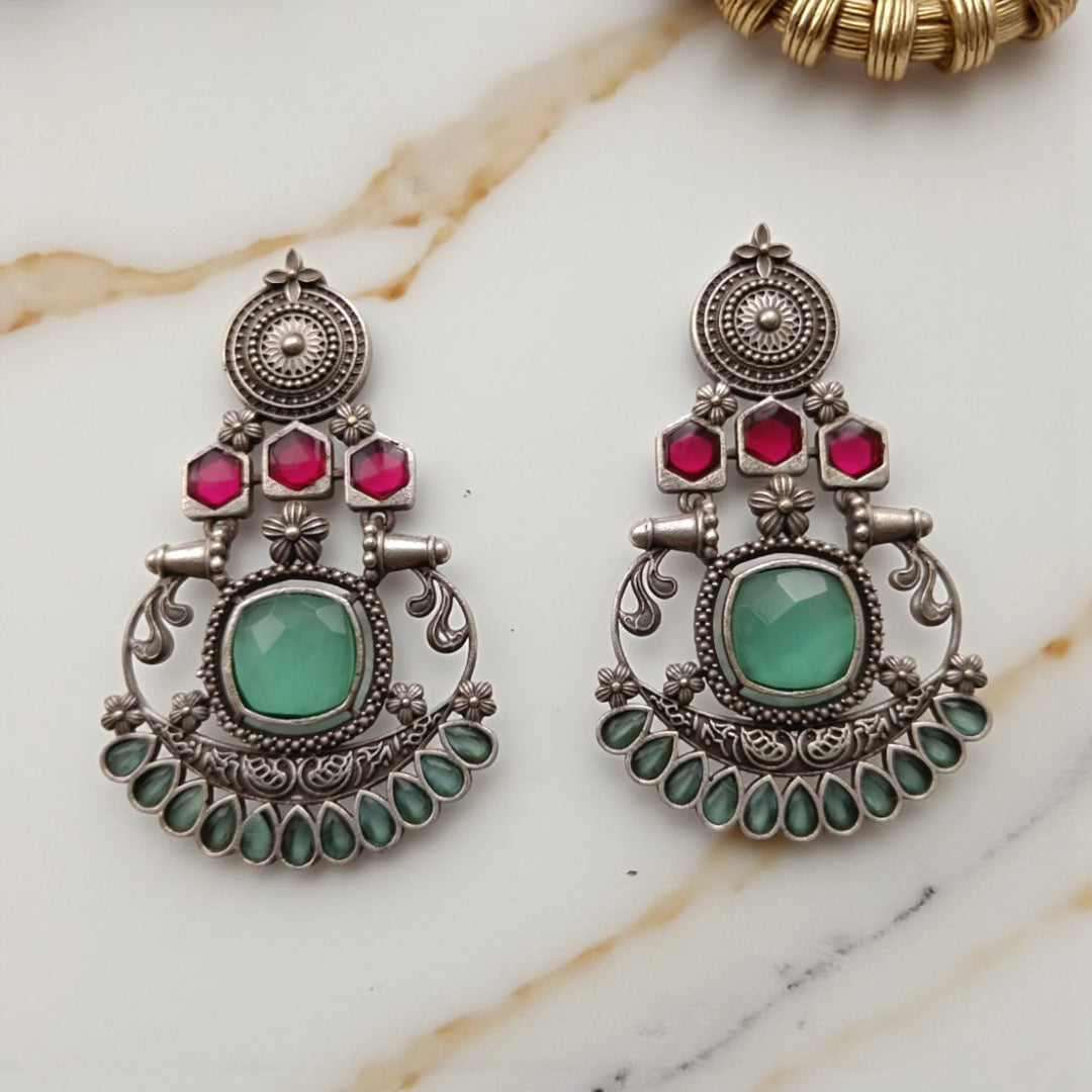 Carry Silver-Plated Earrings