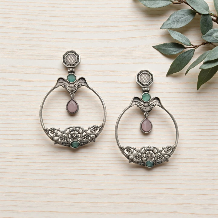 Inaki Silver Plated Earrings
