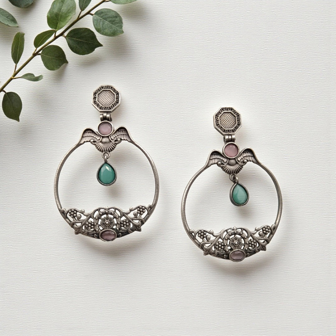 Inaki Silver Plated Earrings