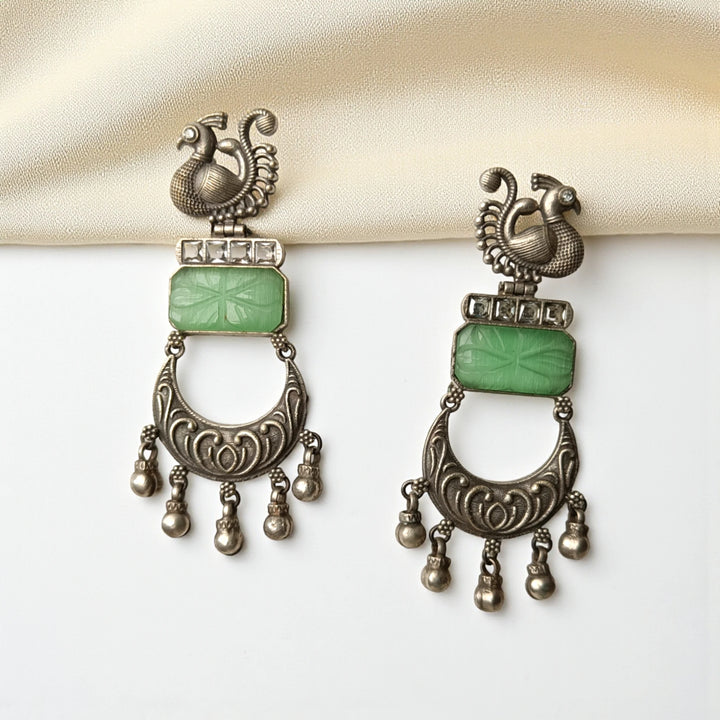 Silver Plated Dangler Earrings Kareena
