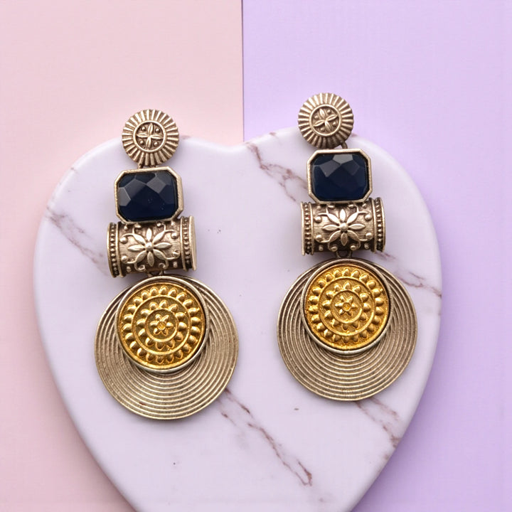 Aashtha Dual Tone Earrings