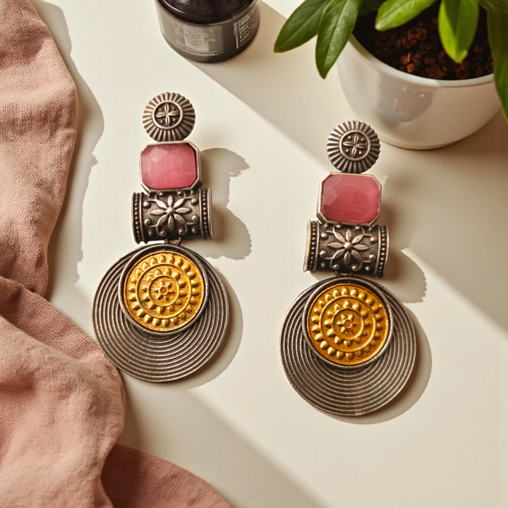 Aashtha Dual Tone Earrings