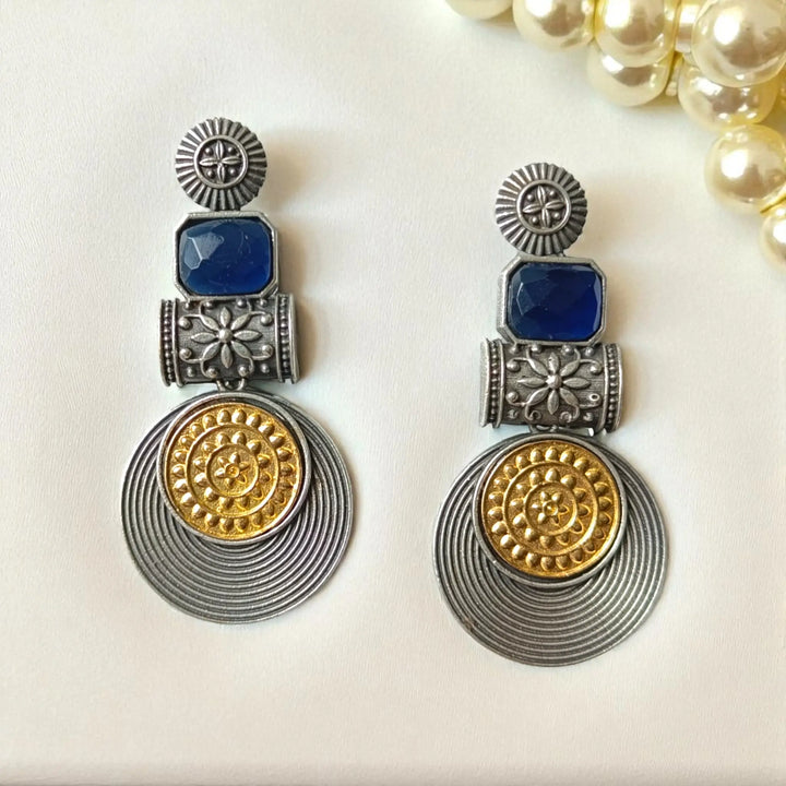 Aashtha Dual Tone Earrings