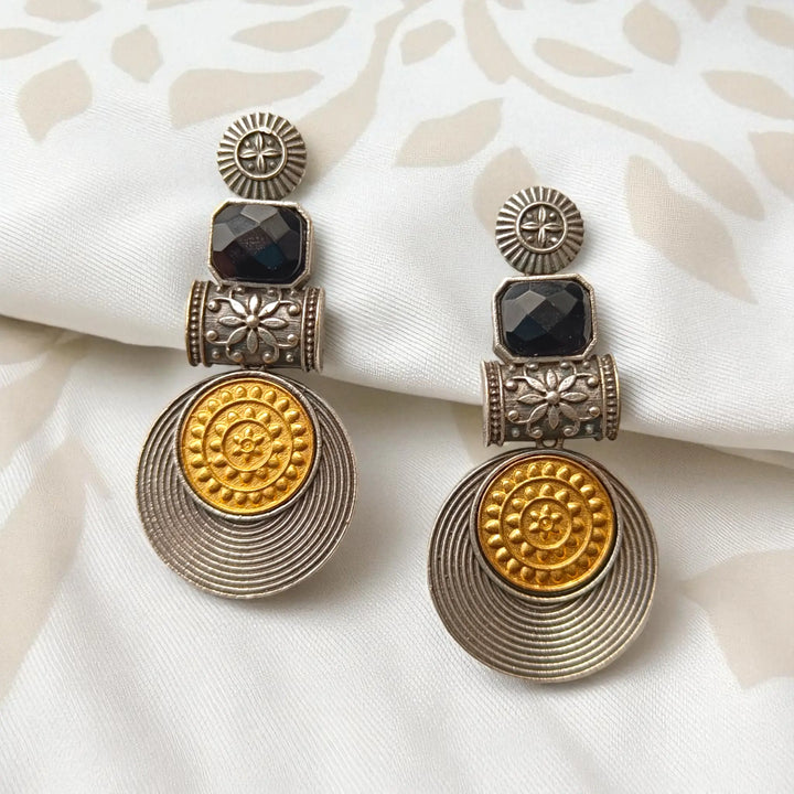 Aashtha Dual Tone Earrings