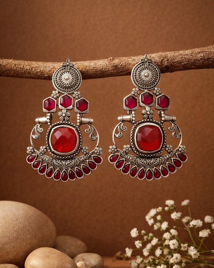 Carry Silver-Plated Earrings