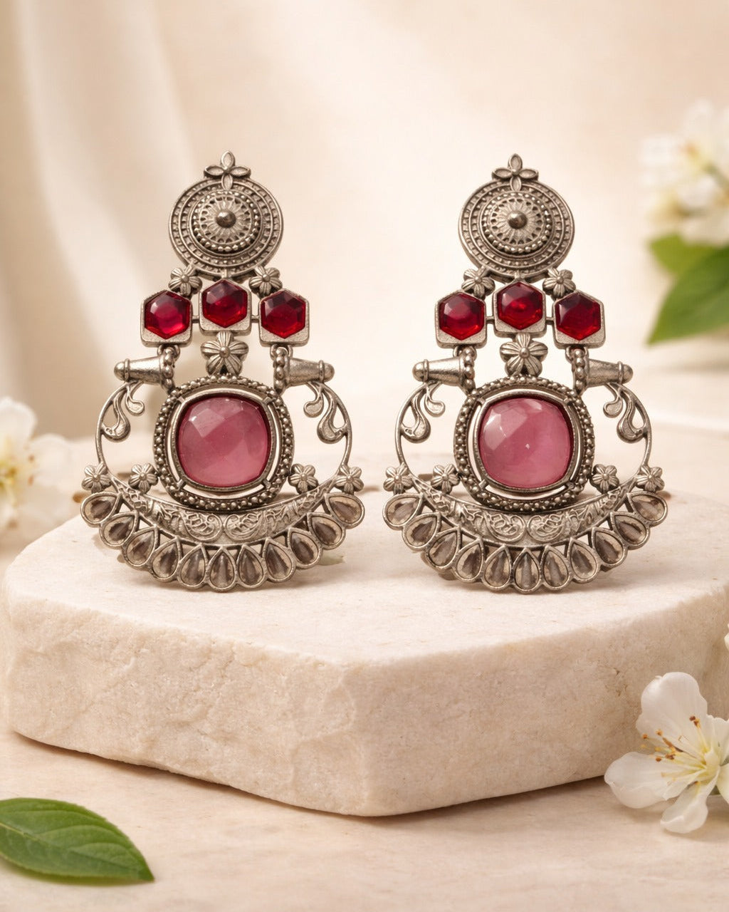 Carry Silver-Plated Earrings