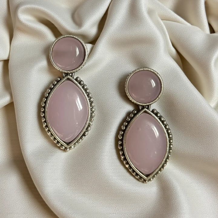 Classic Harshita Silver-Plated Earrings