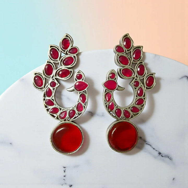 Silver Replica Earrings Nalini