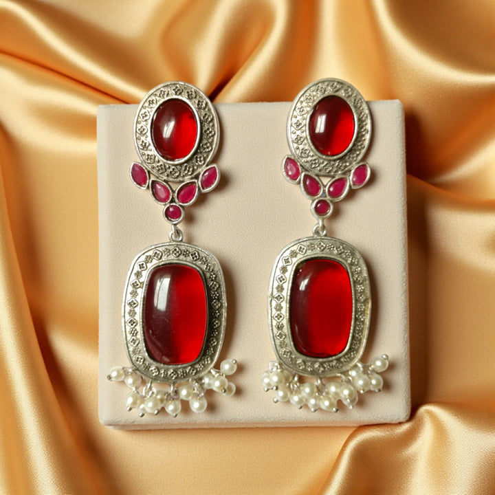 Silver Replica Earrings Hazel